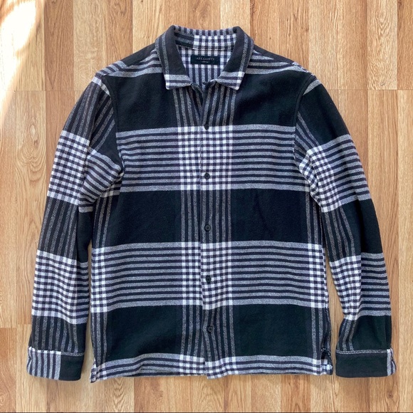 Allsaints Modello Long Sleeve Shirt - Picture 1 of 5